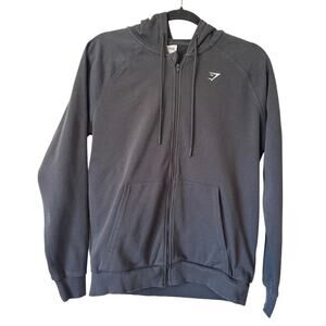 GYMSHARK Women’s Zip‎ Up Fleece Hoodie - Gym Activewear Sweater - S